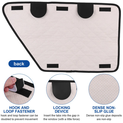 2PcsWaterproof Car Door Cover Anti-Scratch