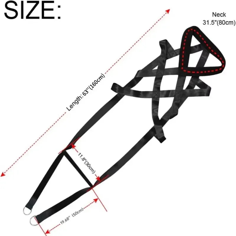 Large Working Dog Pull Sled for Behavior Training