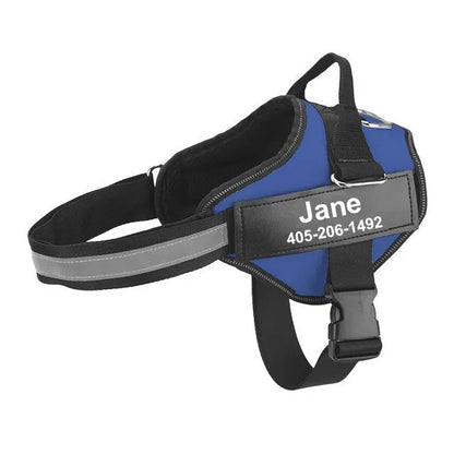 Dog Harness Adjustable Vest Reflective Breathable