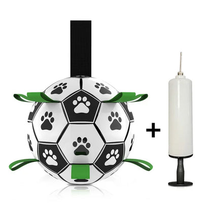 Interactive Football Toy with Grab Tabs