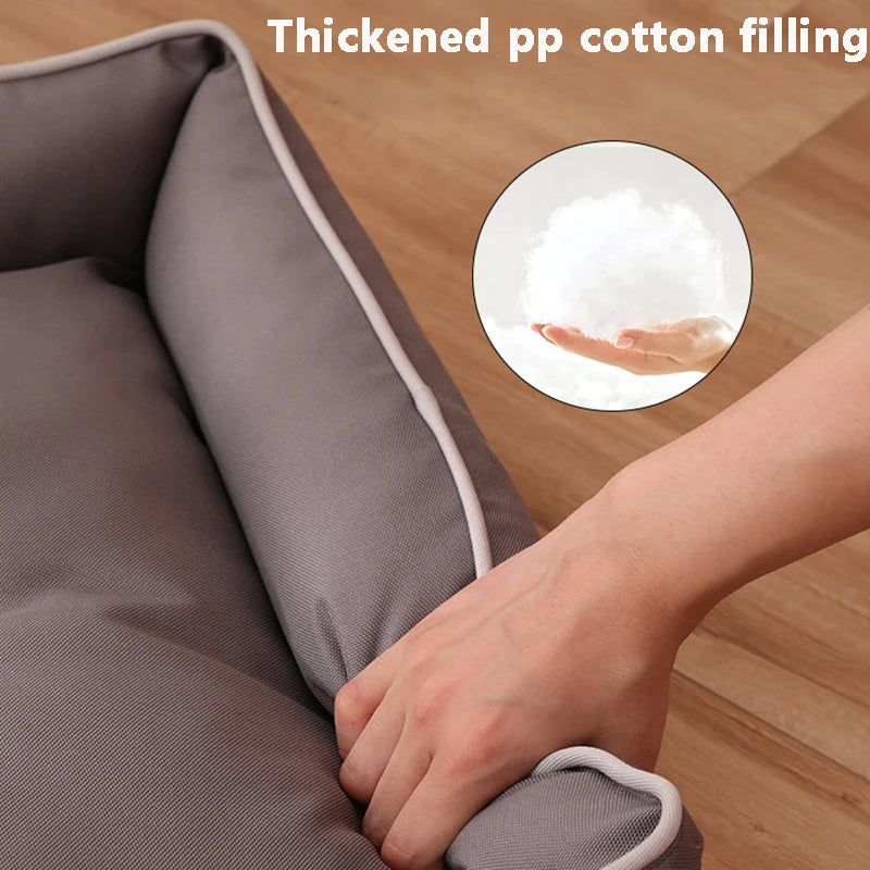Square Dog Bed  Bite-resistant
