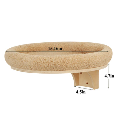 Wall Mounted Solid Wooden Furniture For Climbing