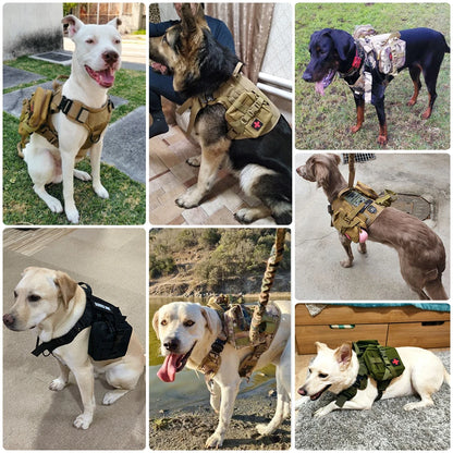 Large Dog Harness Training Vests