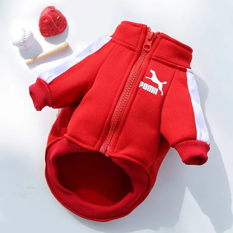 Dog Cat Sweatshirts Customizable, Warm Letter Design for Autumn Winter, Small Medium Large Pet Clothes Trendy Brand Style
