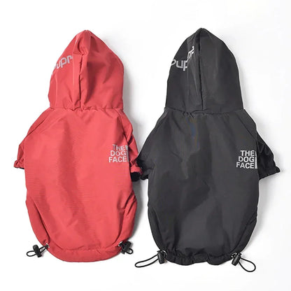 Reflective Autumn Winter Waterproof Warm Coat