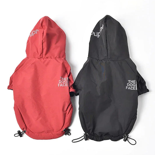 Reflective Autumn Winter Waterproof Warm Coat