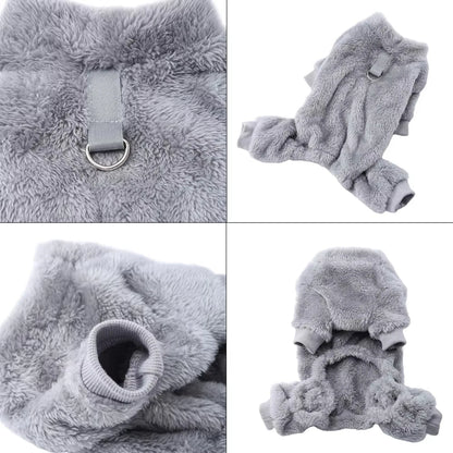 Winter Warm Soft Flannel Jumpsuit Flannel