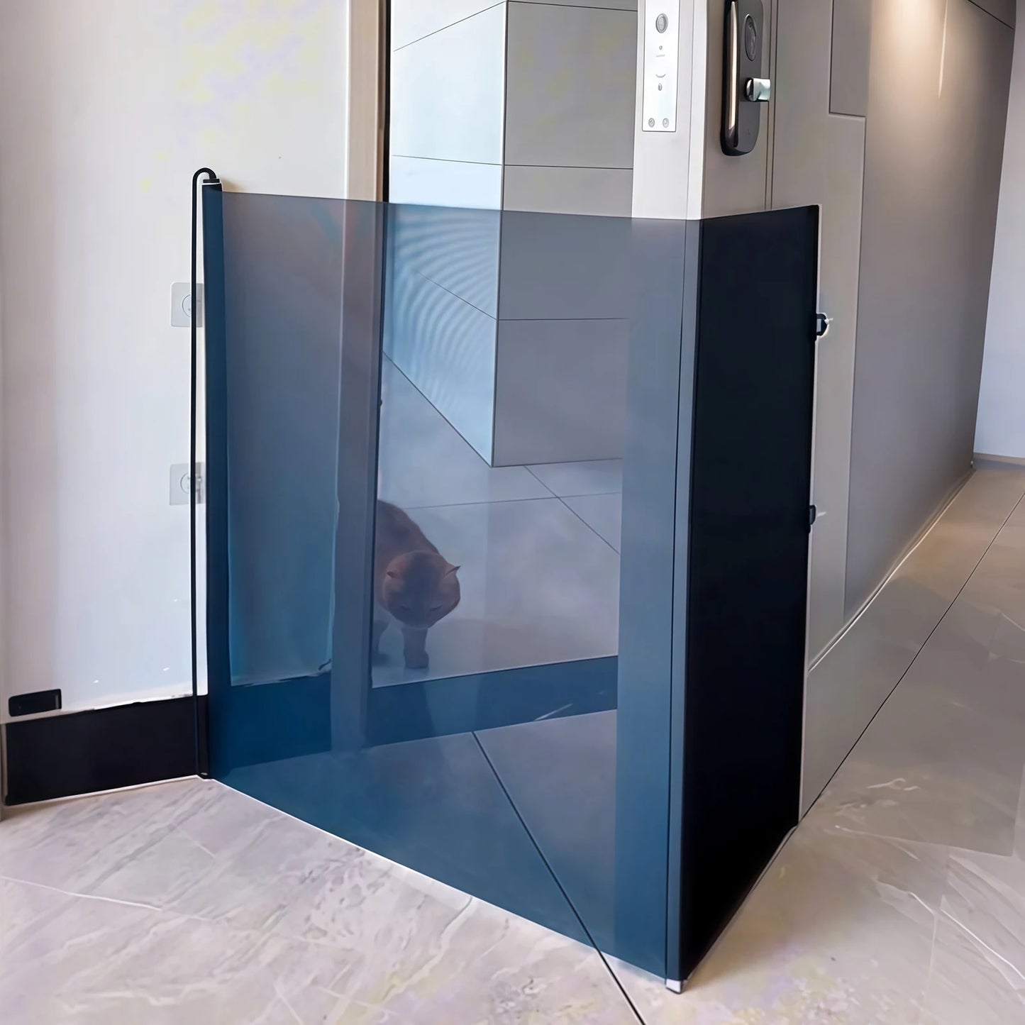 Automatic Retractable Pet Gate
