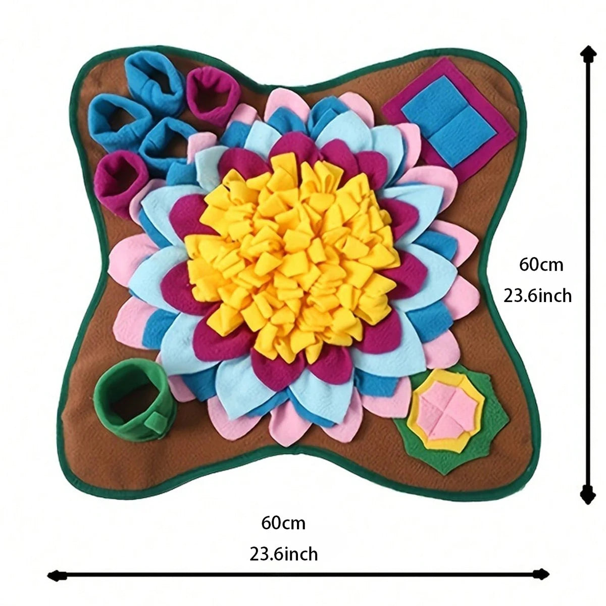 Pet Snuffle Mat for Interactive Feed