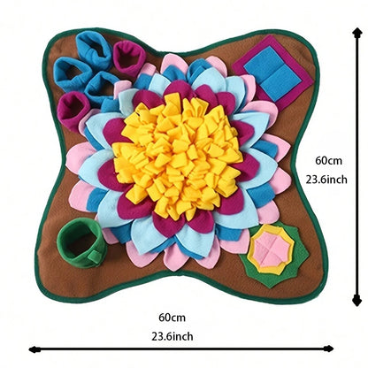 Pet Snuffle Mat for Interactive Feed