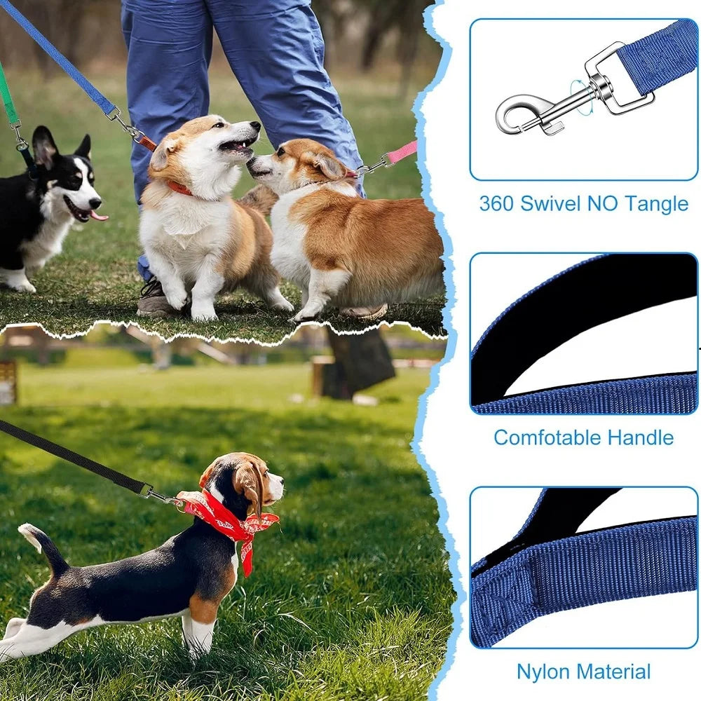 4ft-100ft Nylon Long Leash for Pets Outdoor Training