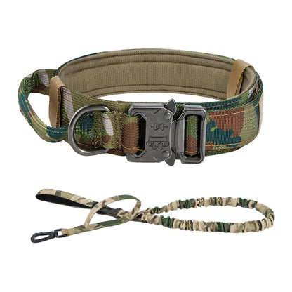 Training Collar Adjustable Tactical And Leash Set Control Handle