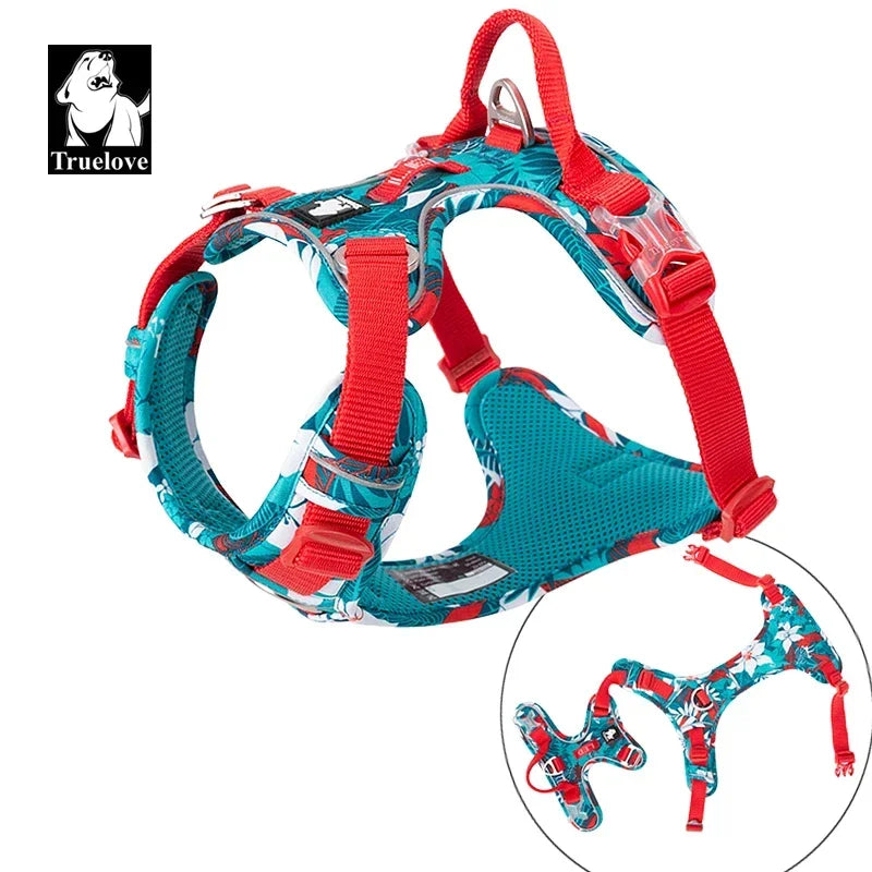 Dog Harness Camouflage Reflective