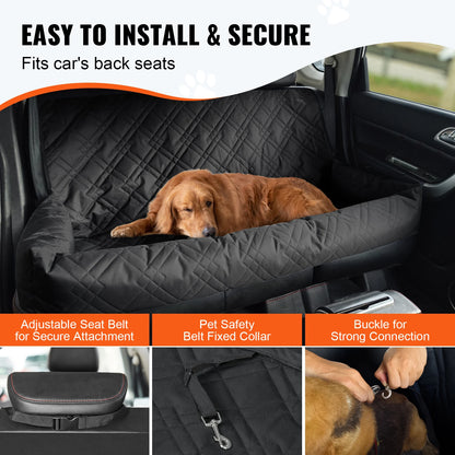 Dog Car Seat Waterproof Booster Seat
