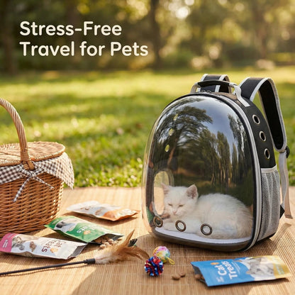 Portable Transparent Pet  Carrier  Breathable