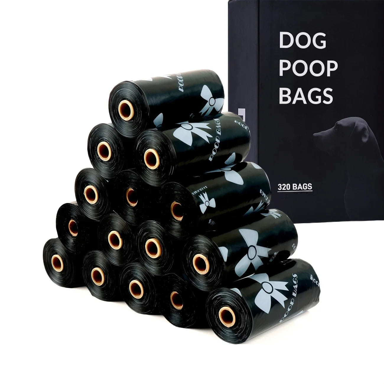 3/6/10/12 Rolls 180 Count Super Thick  Poop Bags
