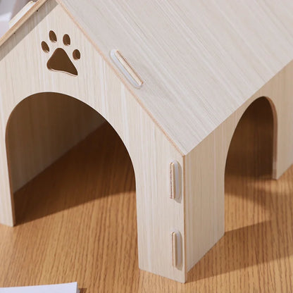 Dragon Wooden King House For Indoors
