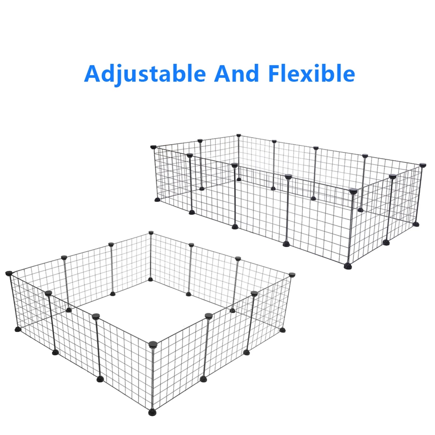 Playpen Small Animal Cage Indoor Portable Metal Wire