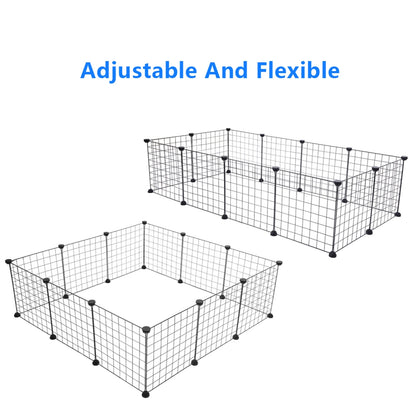 Playpen Small Animal Cage Indoor Portable Metal Wire