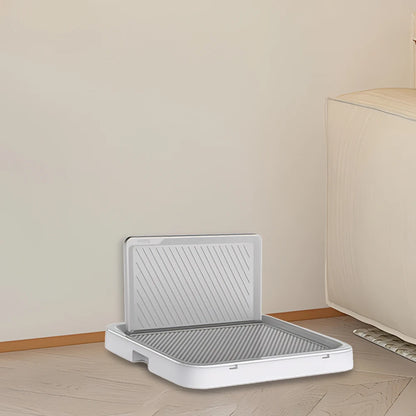 Dog Potty Tray with Pee Wall Anti-Splash