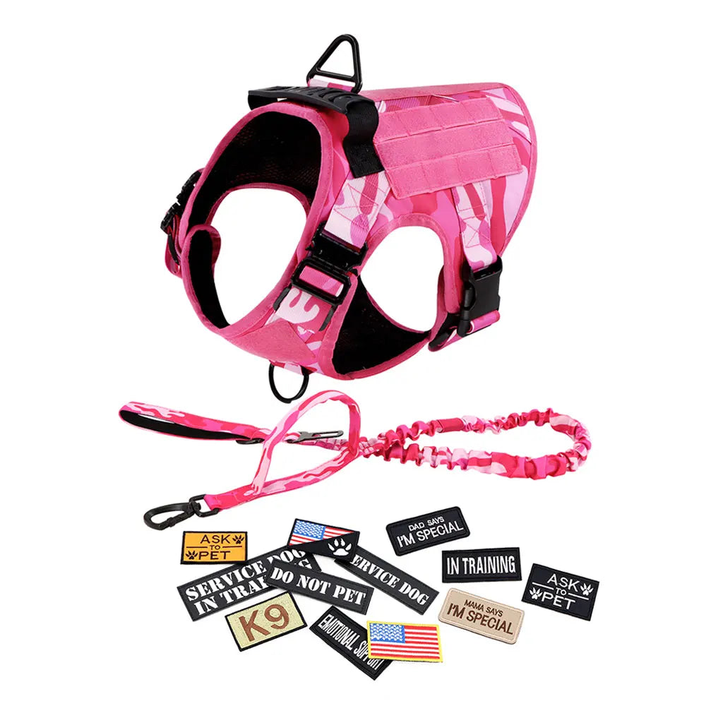 Military Pink Camouflage  Harness