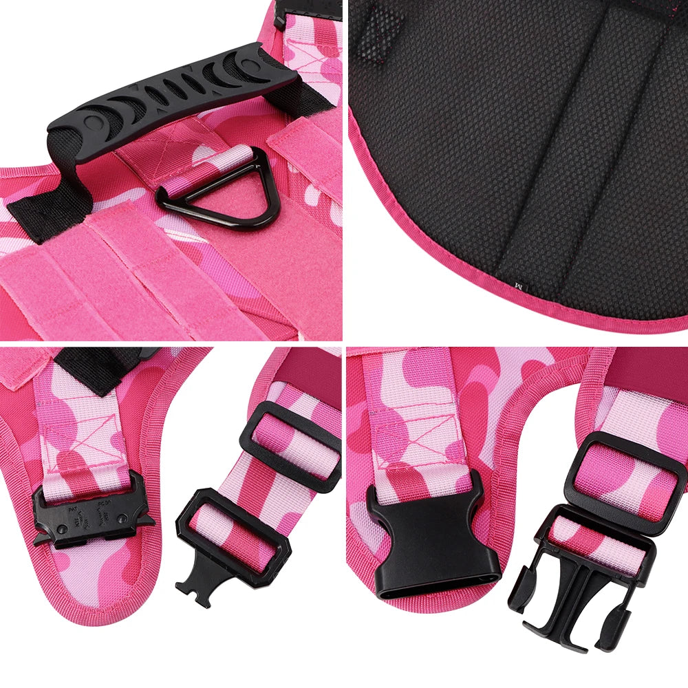 Military Pink Camouflage  Harness