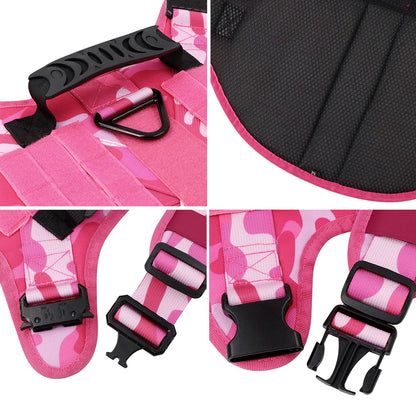 Military Pink Camouflage  Harness