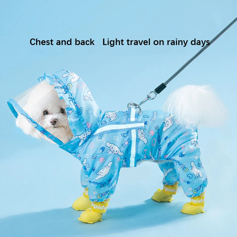Raincoat Waterproof Jacket for Dogs