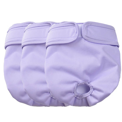 3Pcs Reusable Female Diapers