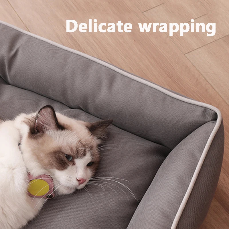 Square Dog Bed  Bite-resistant