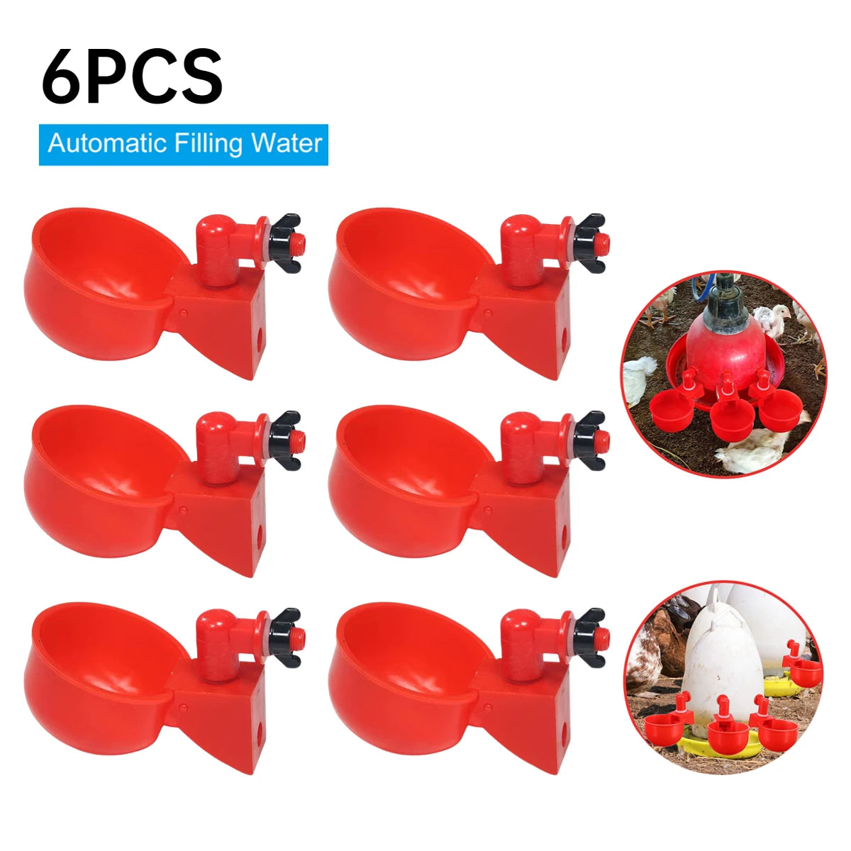 36-1PCS Chicken Automatic Drinker Feeder