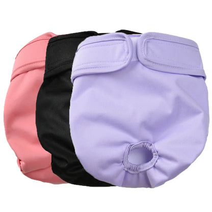 3Pcs Reusable Female Diapers