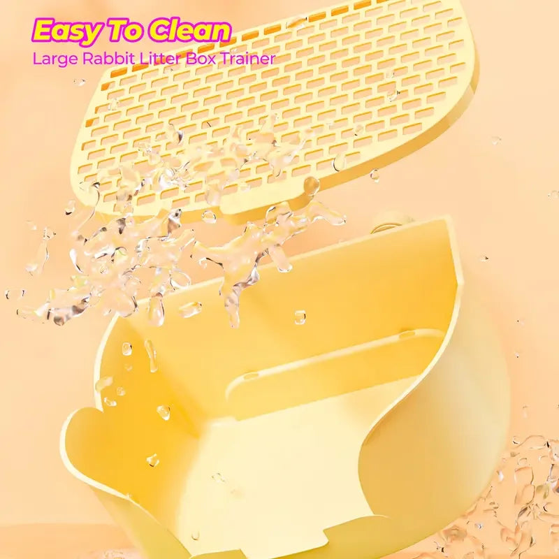 Large Rabbit Litter Box Corner Toilet Trainer