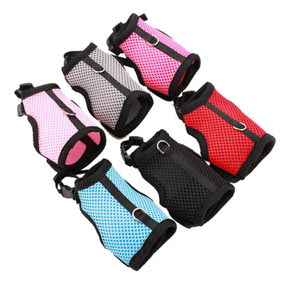 Mesh Breathable Ferret Bunny Harness Leash Set