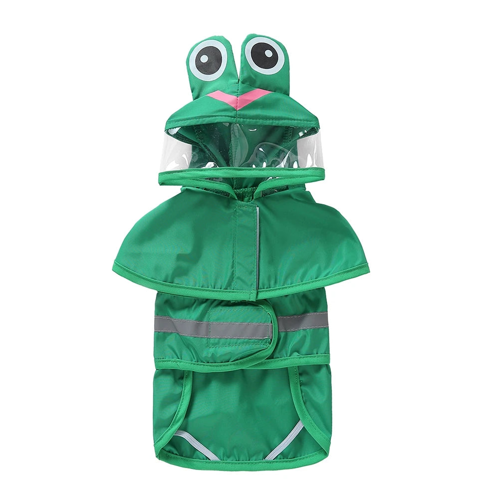 Reflective  Raincoat Hooded Waterproof