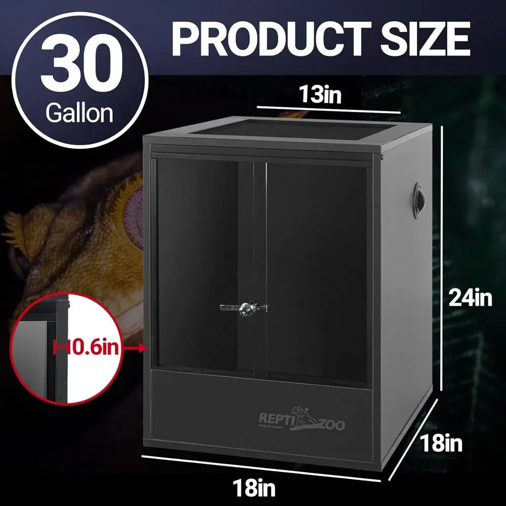 18x18x24 PVC Reptile Enclosure
