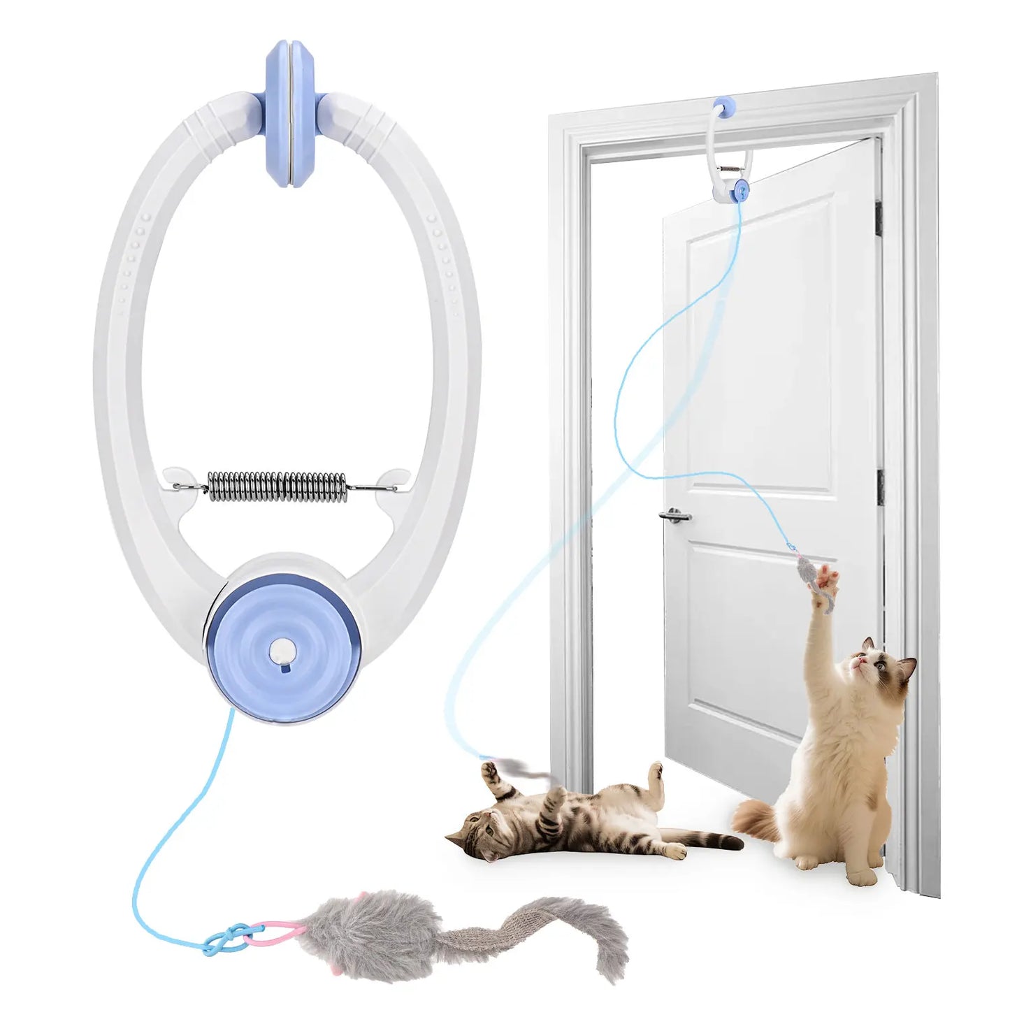 Electric Door Hanging Cat Toy USB Rechargeable