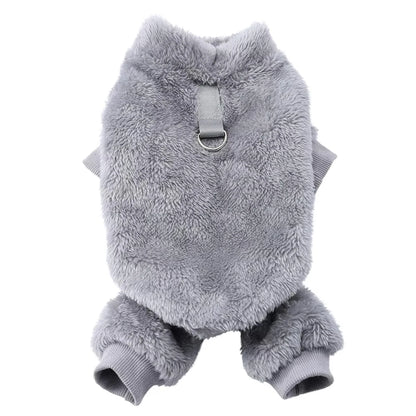 Winter Warm Soft Flannel Jumpsuit Flannel