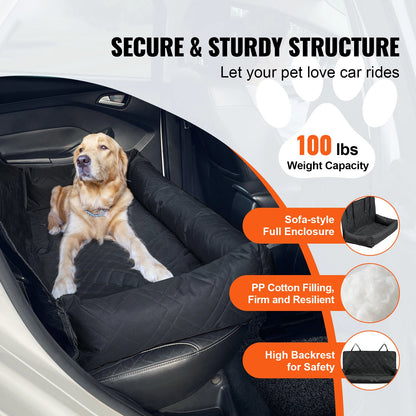 Dog Car Seat Waterproof Booster Seat