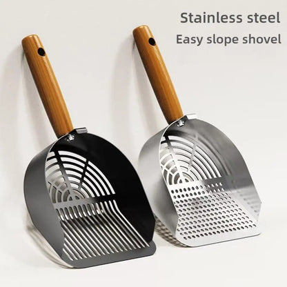 Steel Long Handle Cat Litter Scoop