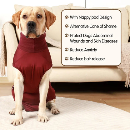 Recovery Suit for After Surgery Prevents Licking