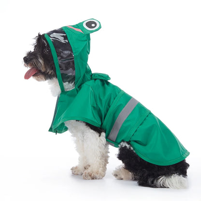 Reflective  Raincoat Hooded Waterproof