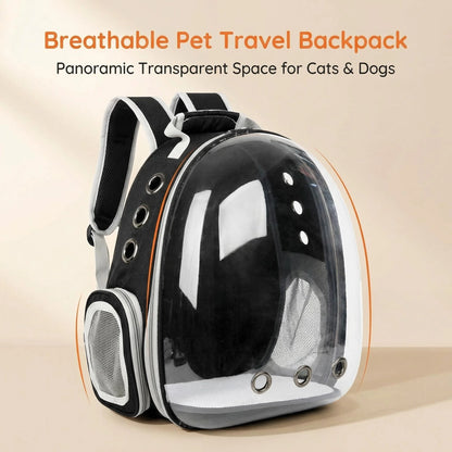 Portable Transparent Pet  Carrier  Breathable