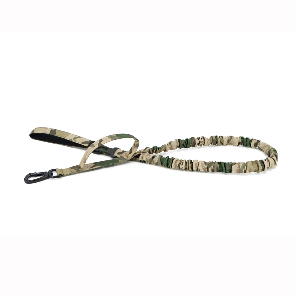 Military Adjustable Leash Quick Release With 2 Control Handle