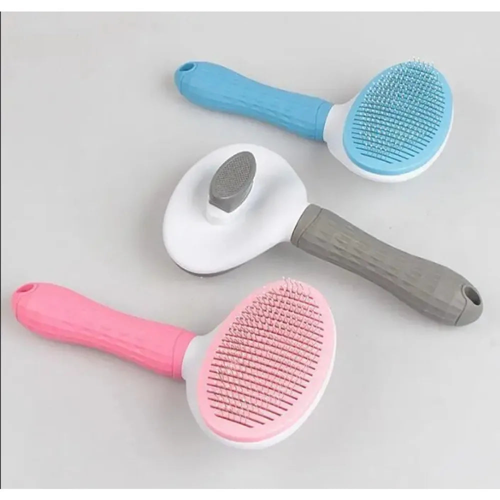 Pet Hairbrush Stainless Steel Grooming for Long Hair