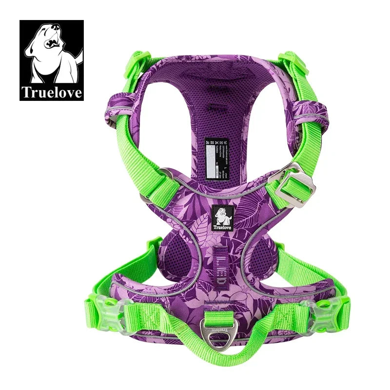 Dog Harness Camouflage Reflective