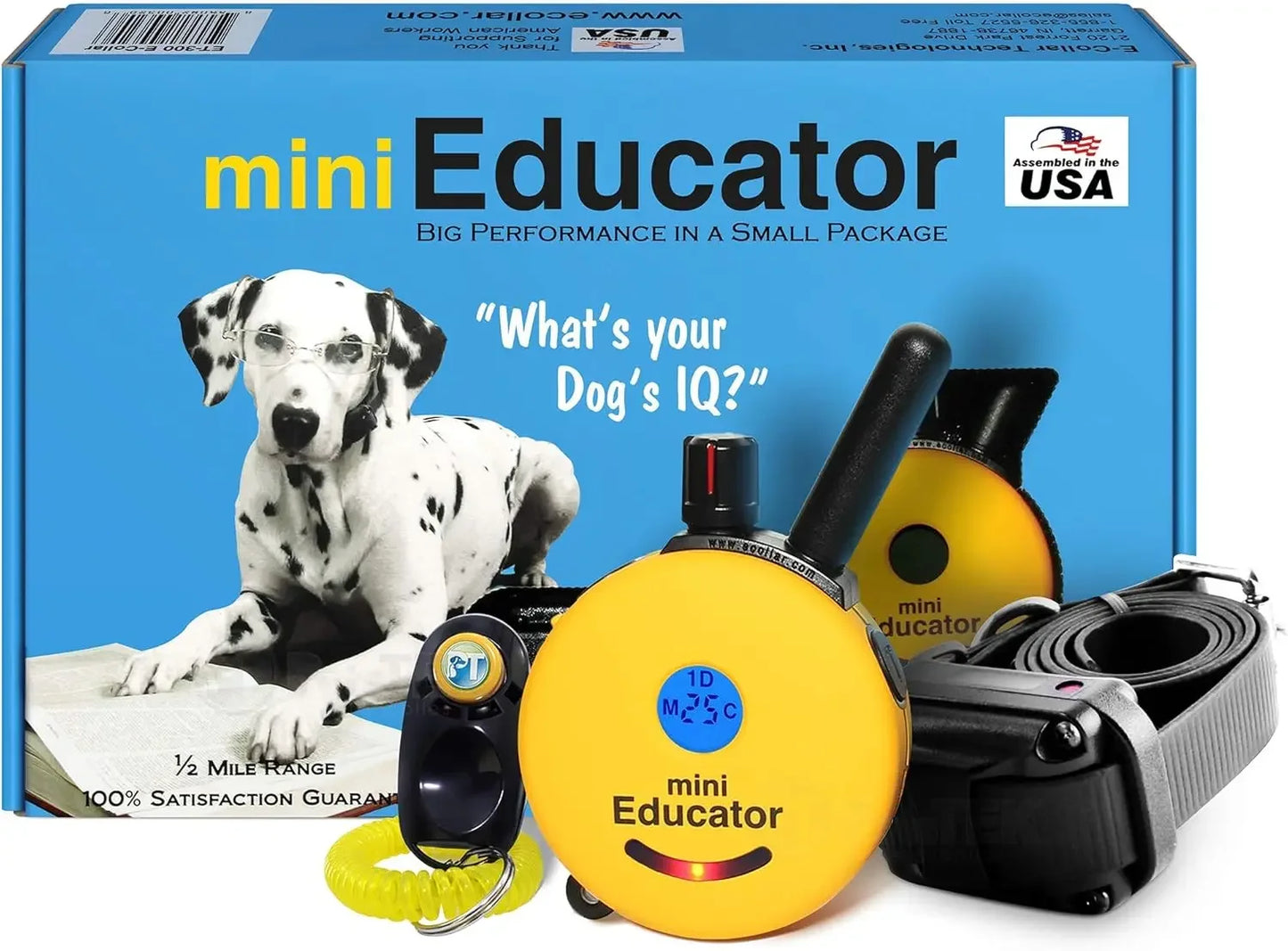 ET-300 Mini E CollarTraining with Remote - 1/2 Mile Range