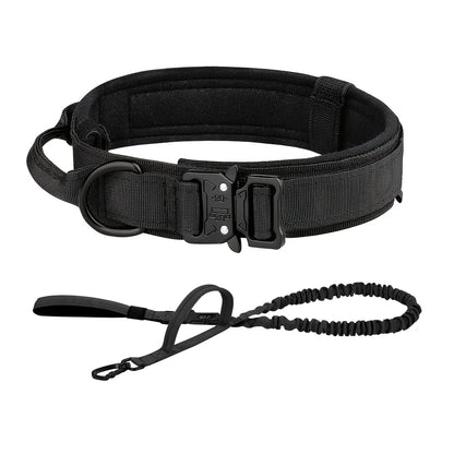 Training Collar Adjustable Tactical And Leash Set Control Handle