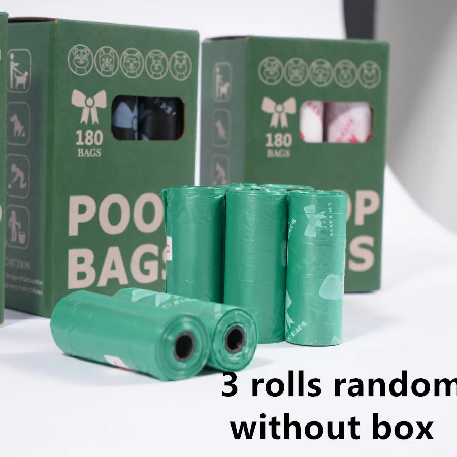 3/6/10/12 Rolls 180 Count Super Thick  Poop Bags