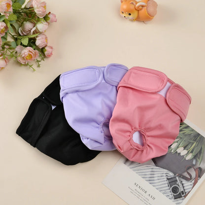 3Pcs Reusable Female Diapers